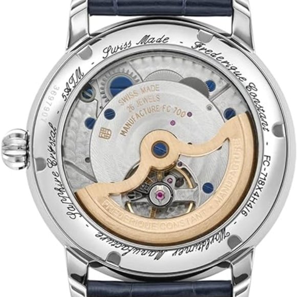 Frederique Constant Worldtimer Watch - FC-718wm46h6b
